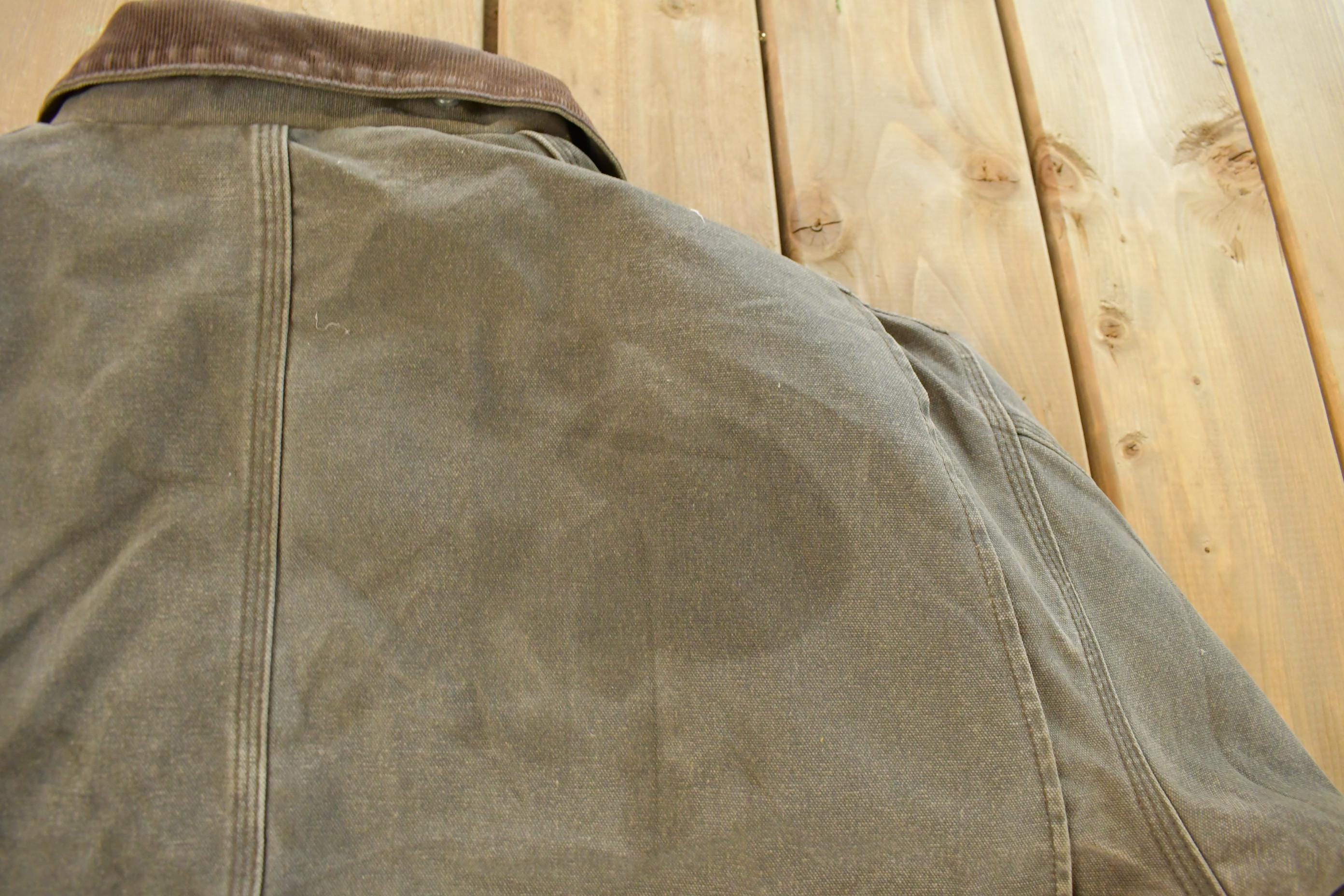 Vintage 1990s Carhartt Traditional Work Jacket Men's XL