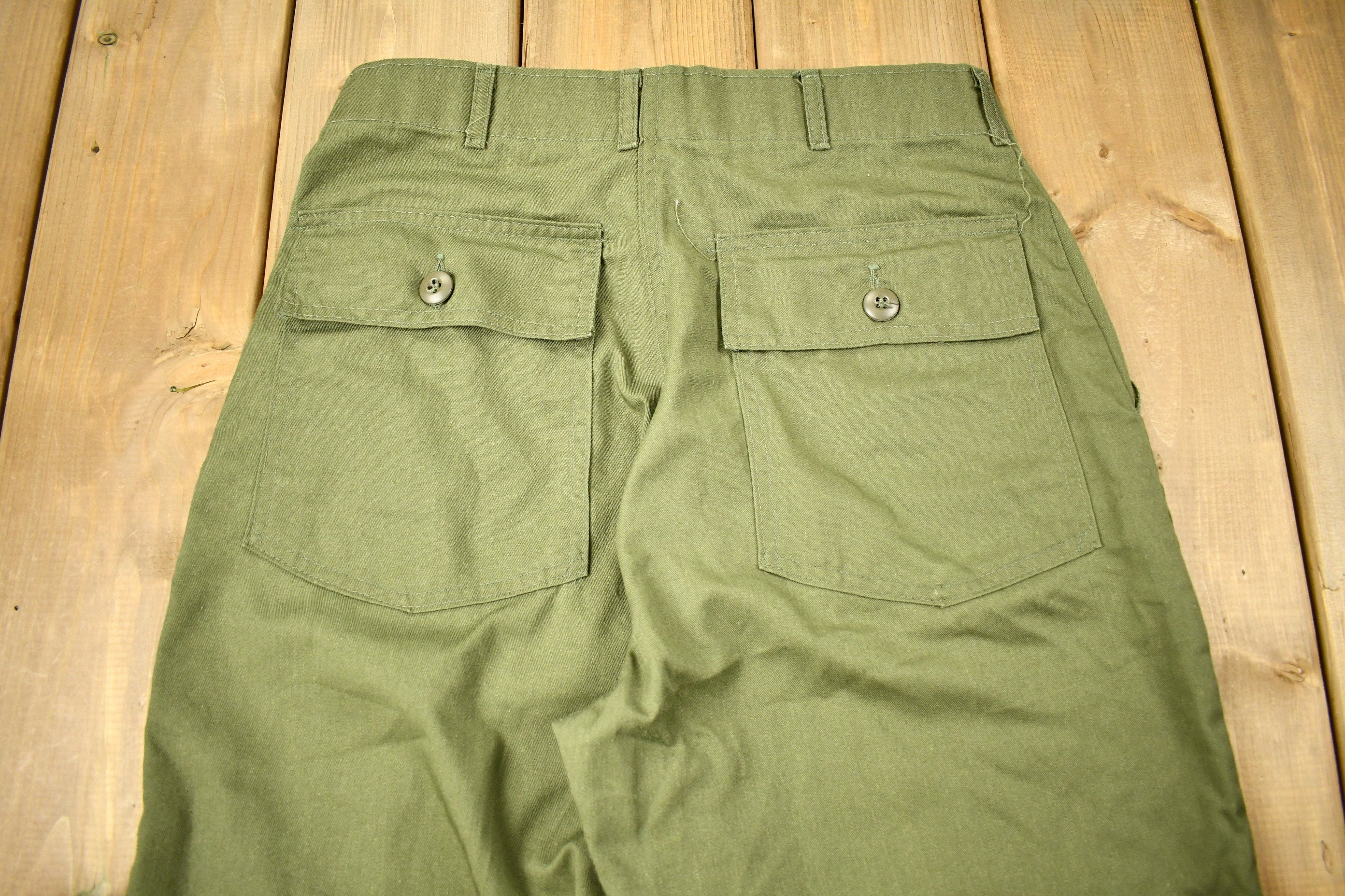 Vintage 1981 Military OG 507 Army Pants Size 30 x 30