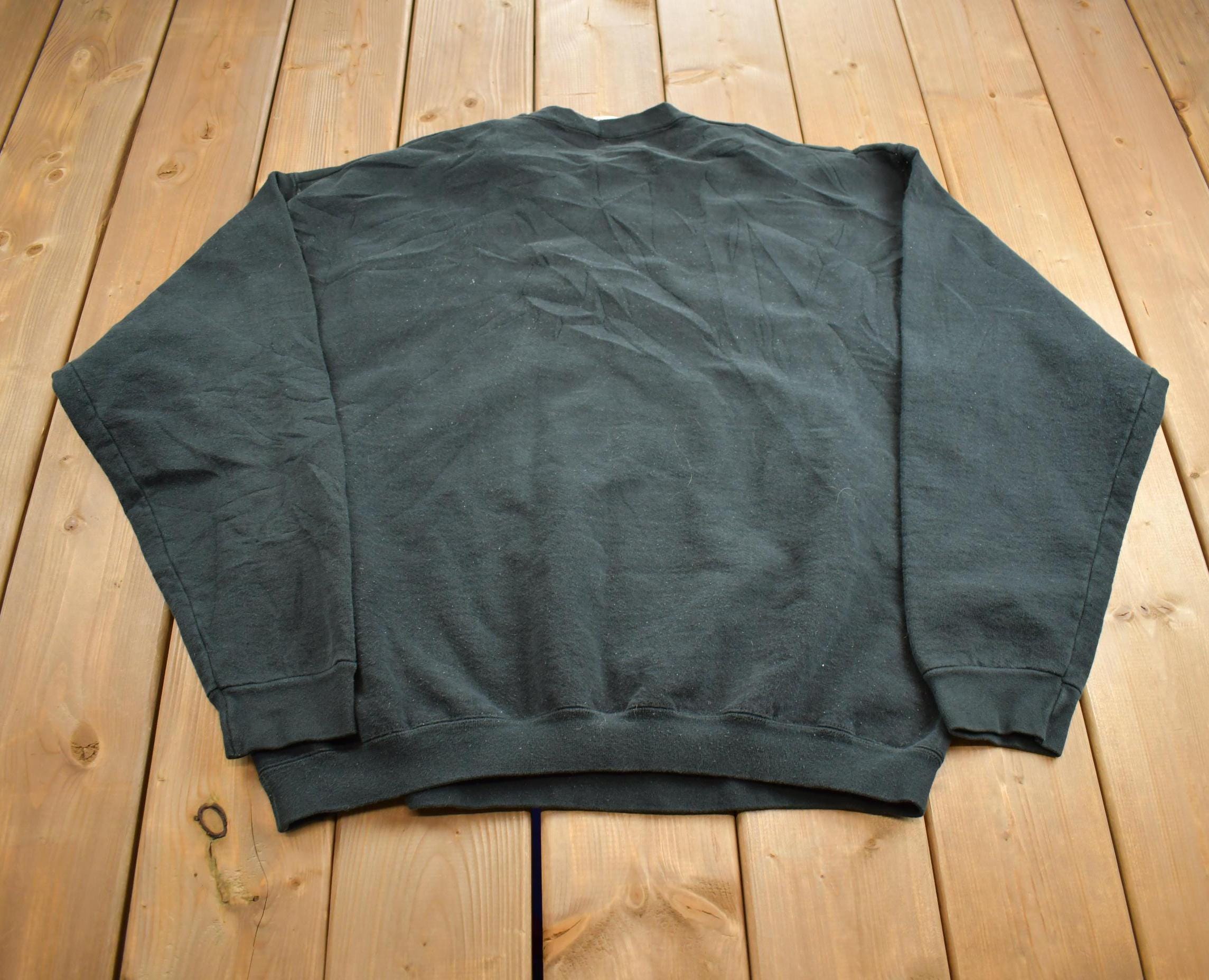 Vintage 1990s ASU Trail Lodge University Snow Mobiling Crewneck Made In USA