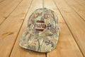 Vintage 1990s Napa Racing Camo Snapback Hat / 90's Embroidered Race Car Cap