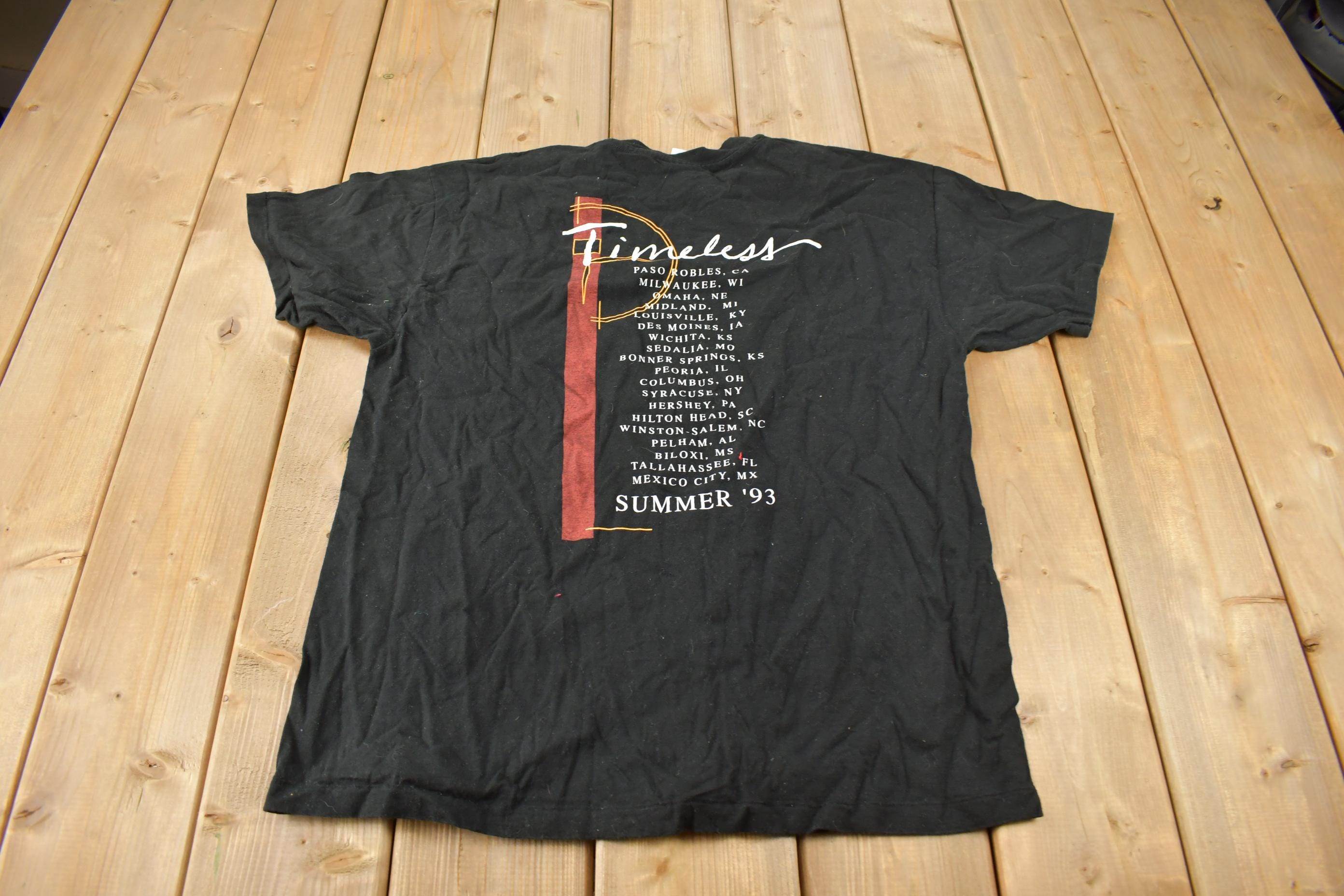 Vintage 1993 Michael Bolton Timeless Tour Graphic T-shirt