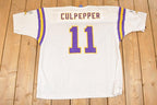 Vintage 1990s Champion Minnesota Vikings Graphic Print NFL Souvenir Football Jersey Men's XL