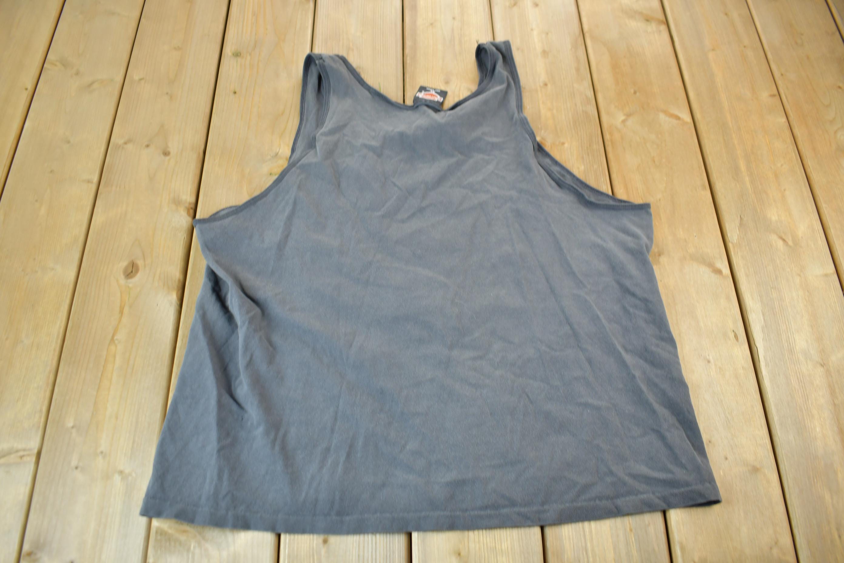Vintage 1990s Harley Davidson One Brand For Life Tank Top Shirt  Made In USA  Biker Tee  Souvenir T Shirt  XL