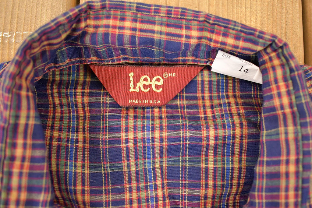 Vintage 1990s Lee Western Button Up Shirt Youth L
