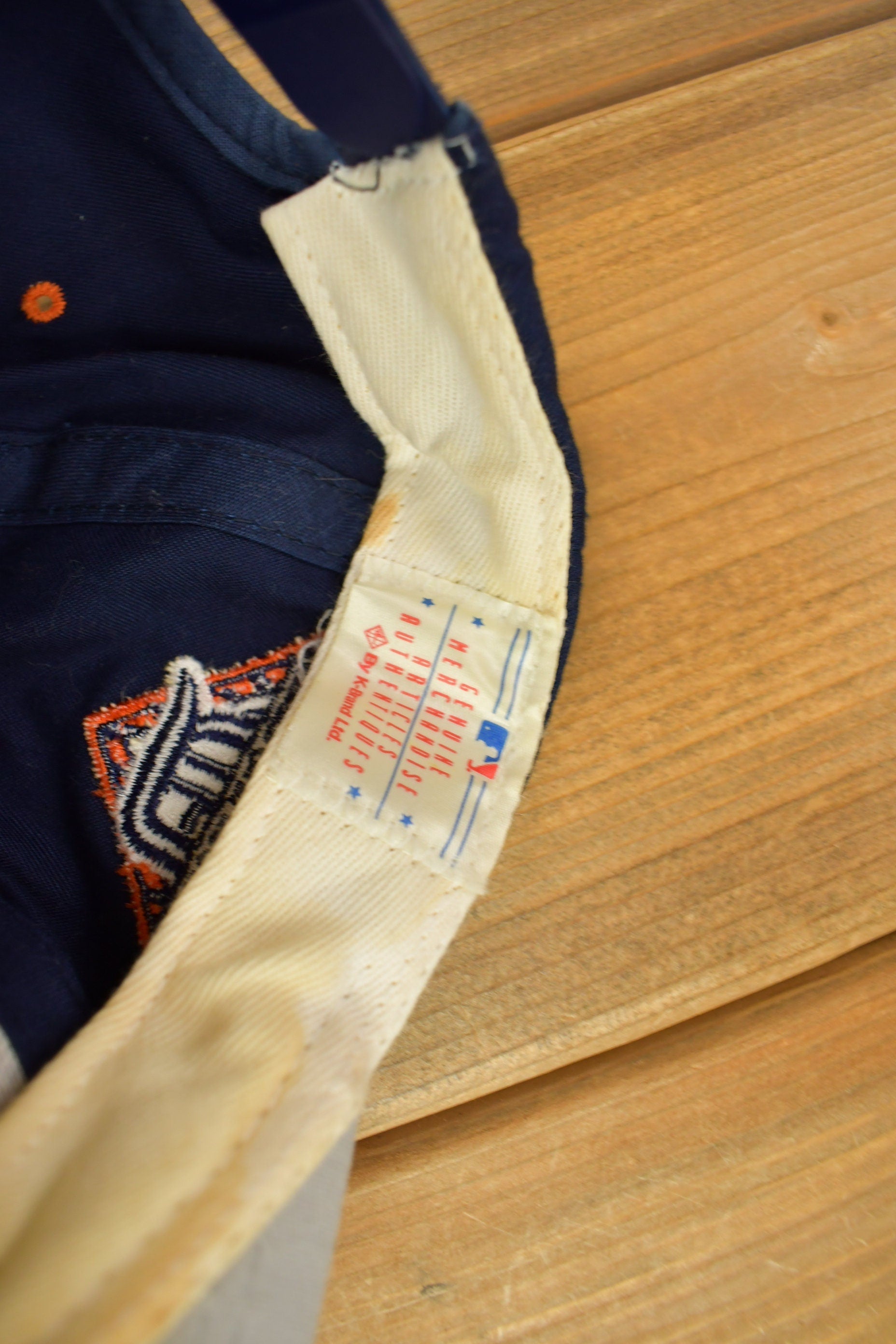 Vintage 1990s Detroit Tigers MLB Snap Back Hat