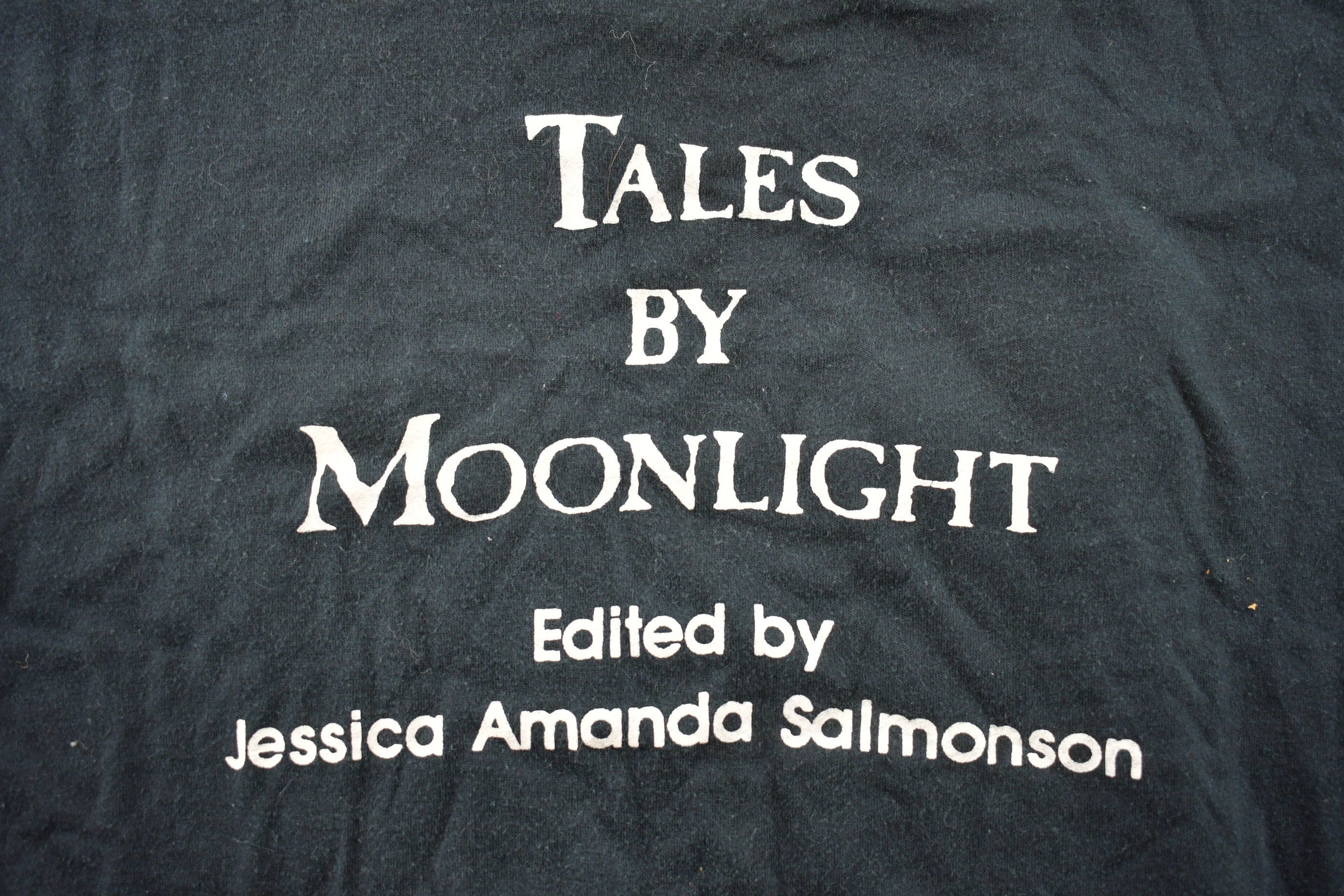 Vintage 1990s Tales By Moonlight Gotcha Book Promo T-shirt