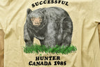 Vintage 1985 Canada Hunting Puff Print T-Shirt