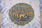 Vintage 1990 Blues Traveler Dropping Some NYC Single Stitch Tie Dye Brockum T Shirt Made in USA