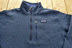 Vintage Patagonia Quarter Zip Fleece Sweatshirt