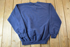 Vintage 1990s American Flag Embroidered Crewneck Sweatshirt