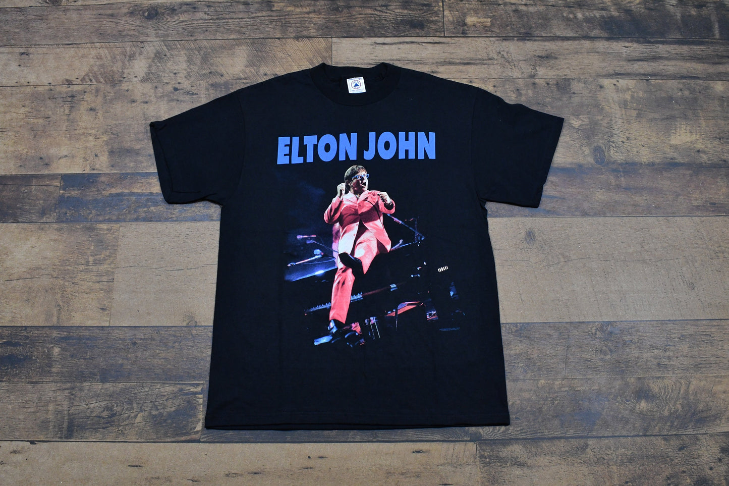 1997 Elton John Solo Tour Vintage Single Stitch T-Shirt / Singer Songwriter Music Promo Graphic / 80s / 90s / Streetwear / Concert Tee