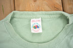 Vintage 1990s A Women's Place Is On The Court" Graphic T Shirt