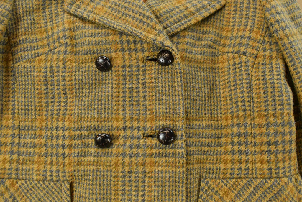 Vintage 1980s Wool Peacoat Women's Large /
