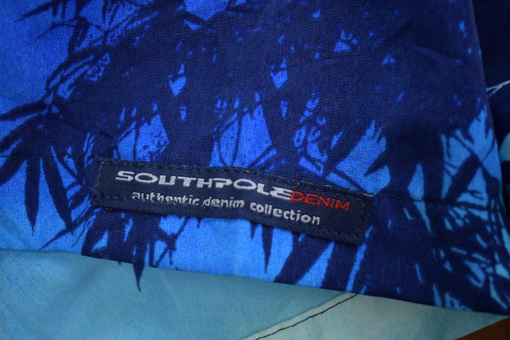 Vintage 1990s SouthPole Beach Souvenir Button Up Shirt