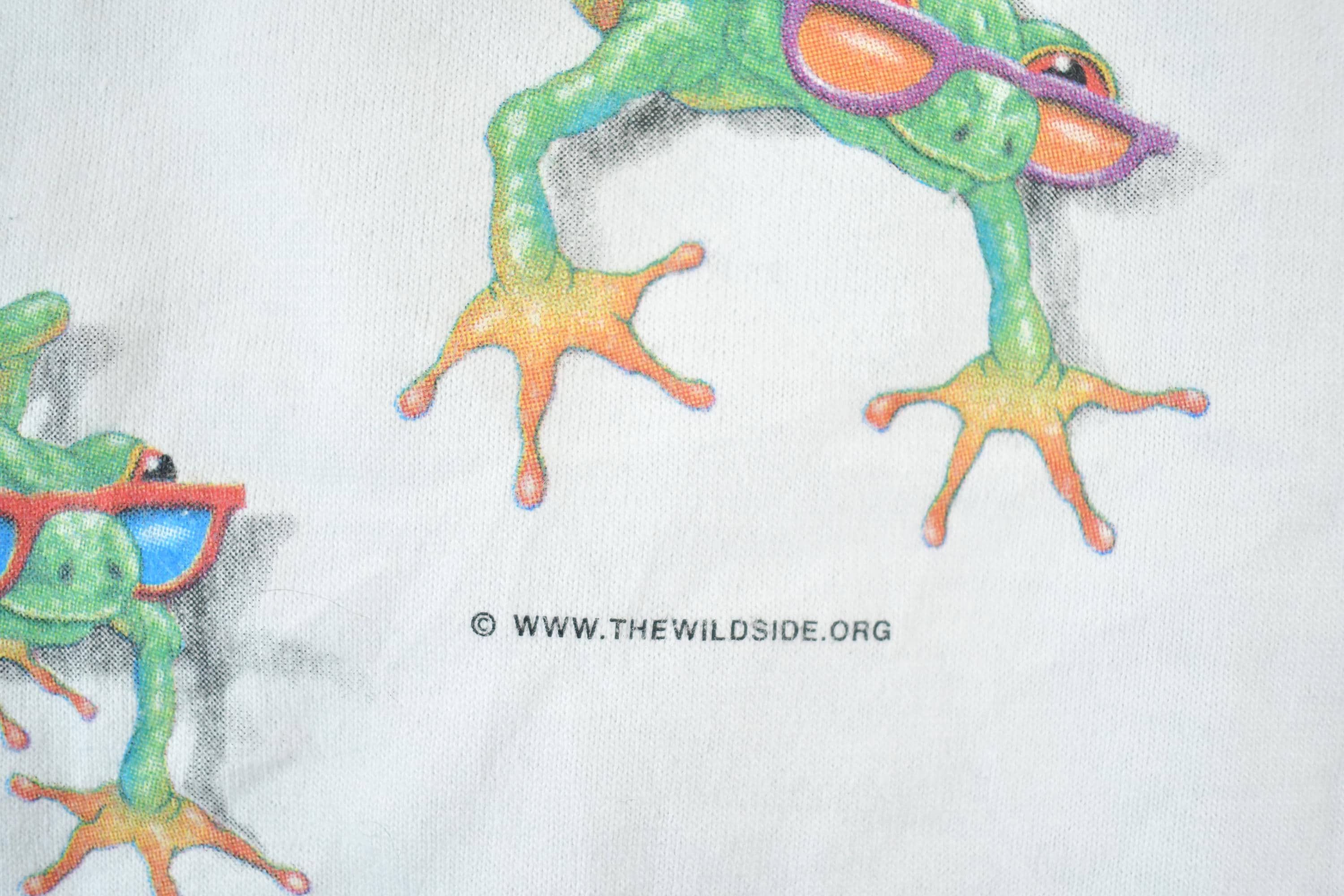 Vintage 1990s Cool Tree Frog Outdoorsman T-Shirt Mens XL