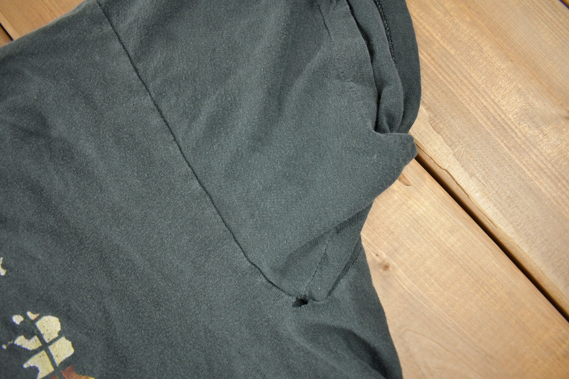 Vintage 1989 Aerosmith Aero Force One Distressed Band T-Shirt / Band Tee / Single Stitch / Made in USA / Music Promo / Premium Vintage