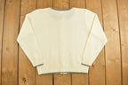 Vintage 1990s Willow Ridge Blank Knitted Cardigan Sweater