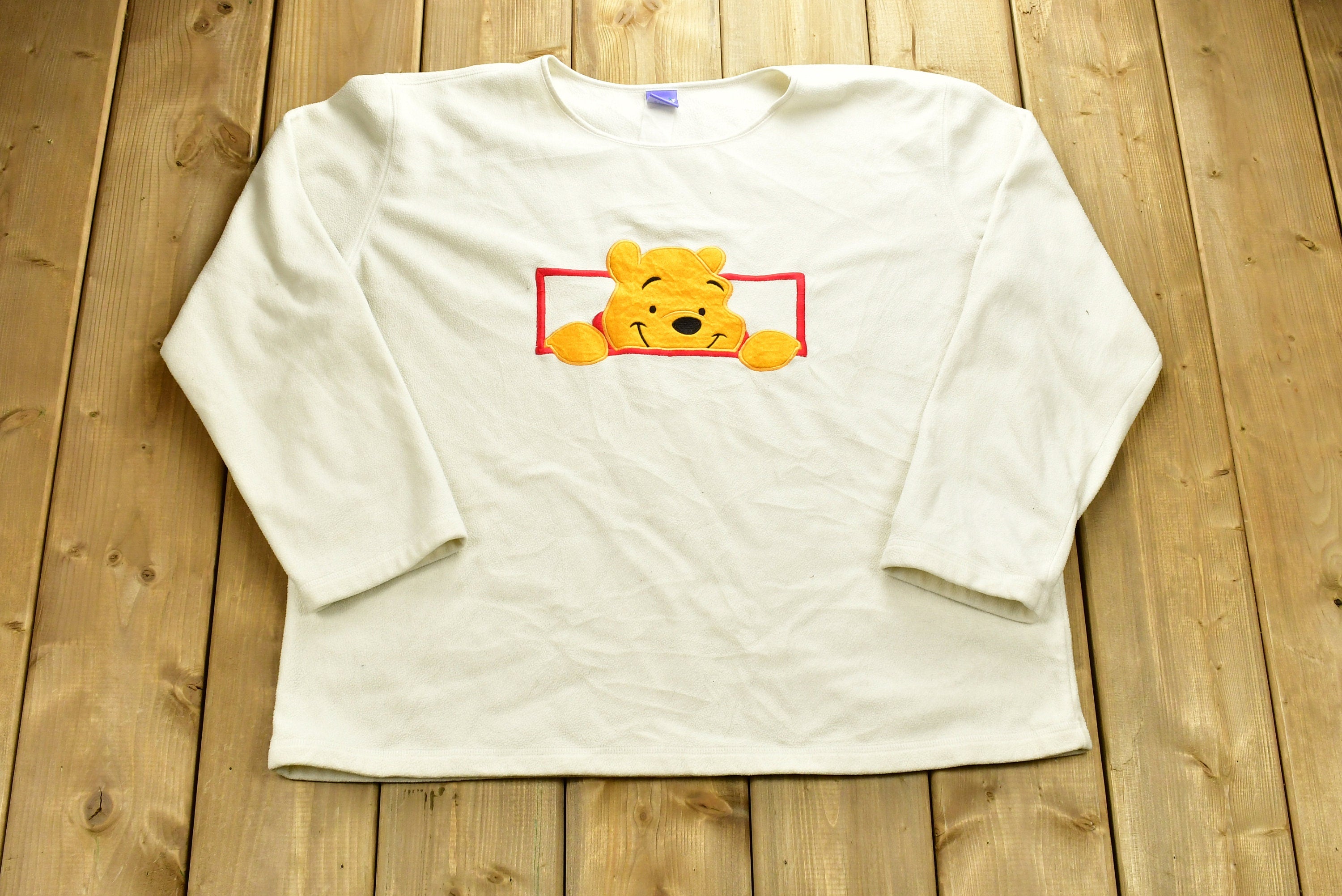Vintage 1990s Winnie The Pooh Embroidered Crewneck