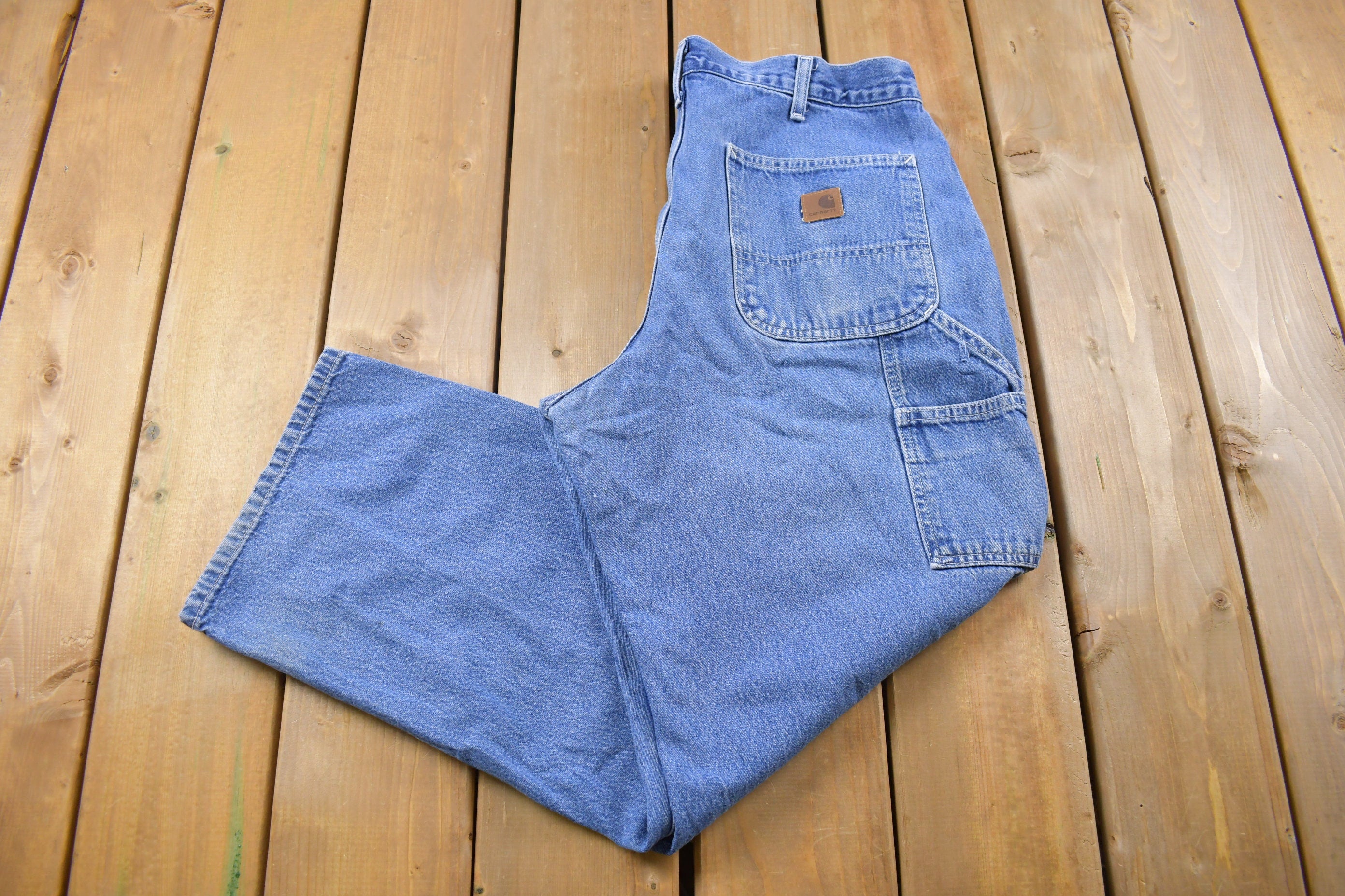 Vintage 1990s Carhartt Carpenter Work Pants Size 34 x 29