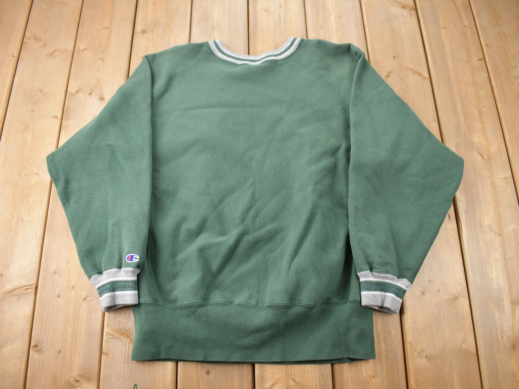 Vintage 1990s Champion Reverse Weave Small Logo Crewneck Sweatshirt