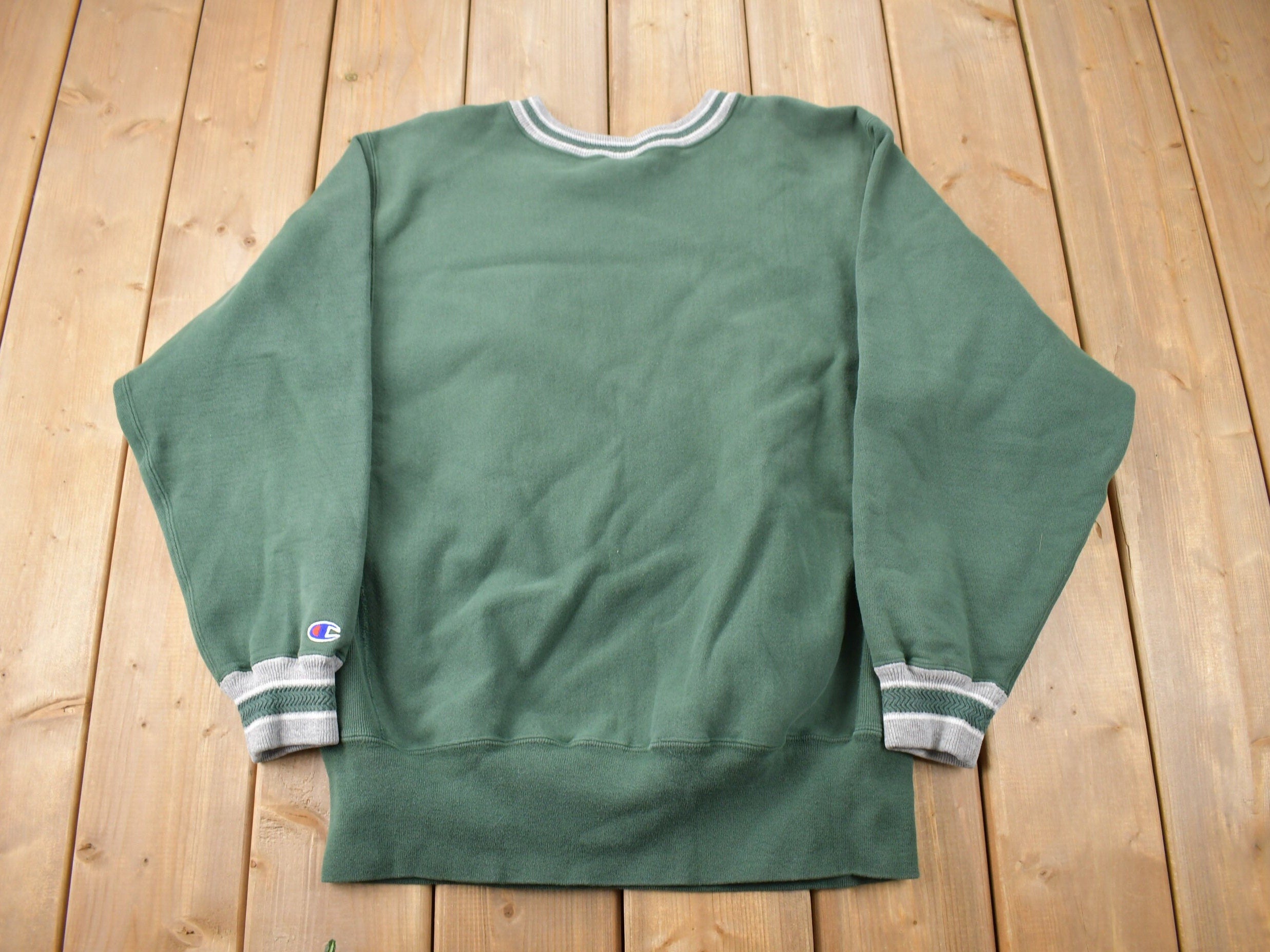 Vintage 1990s Champion Reverse Weave Small Logo Crewneck Sweatshirt