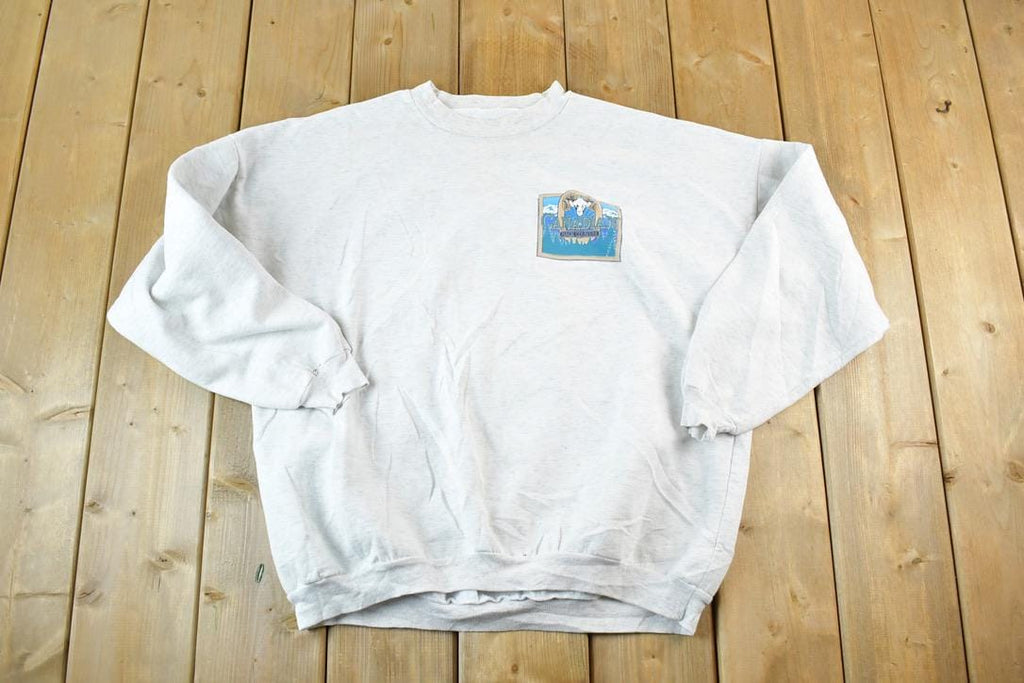 Vintage 1990s Canadian Backcountry Experience Crewneck Sweatshirt Mens M