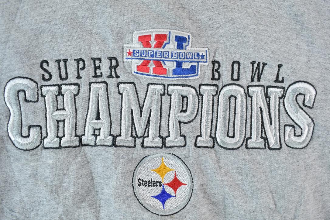 Vintage 1990s Pittsburgh Steelers Superbowl Champions NFL Crewneck Sweatshirt