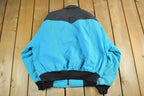 Vintage 1980s Blanket Lined Aztec Jacket Men's XL