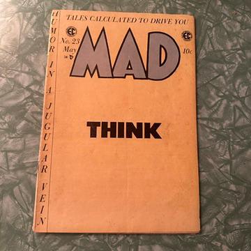 MAD #23 - COMPLETE - Last Mad in Comic Book Format! - Classic EC Comic! 1955