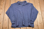 Vintage 1990s Ultraclub Collared Button Up Sweatshirt  Made in USA  90s Crewneck  Athleisure  Streetwear  American Vintage