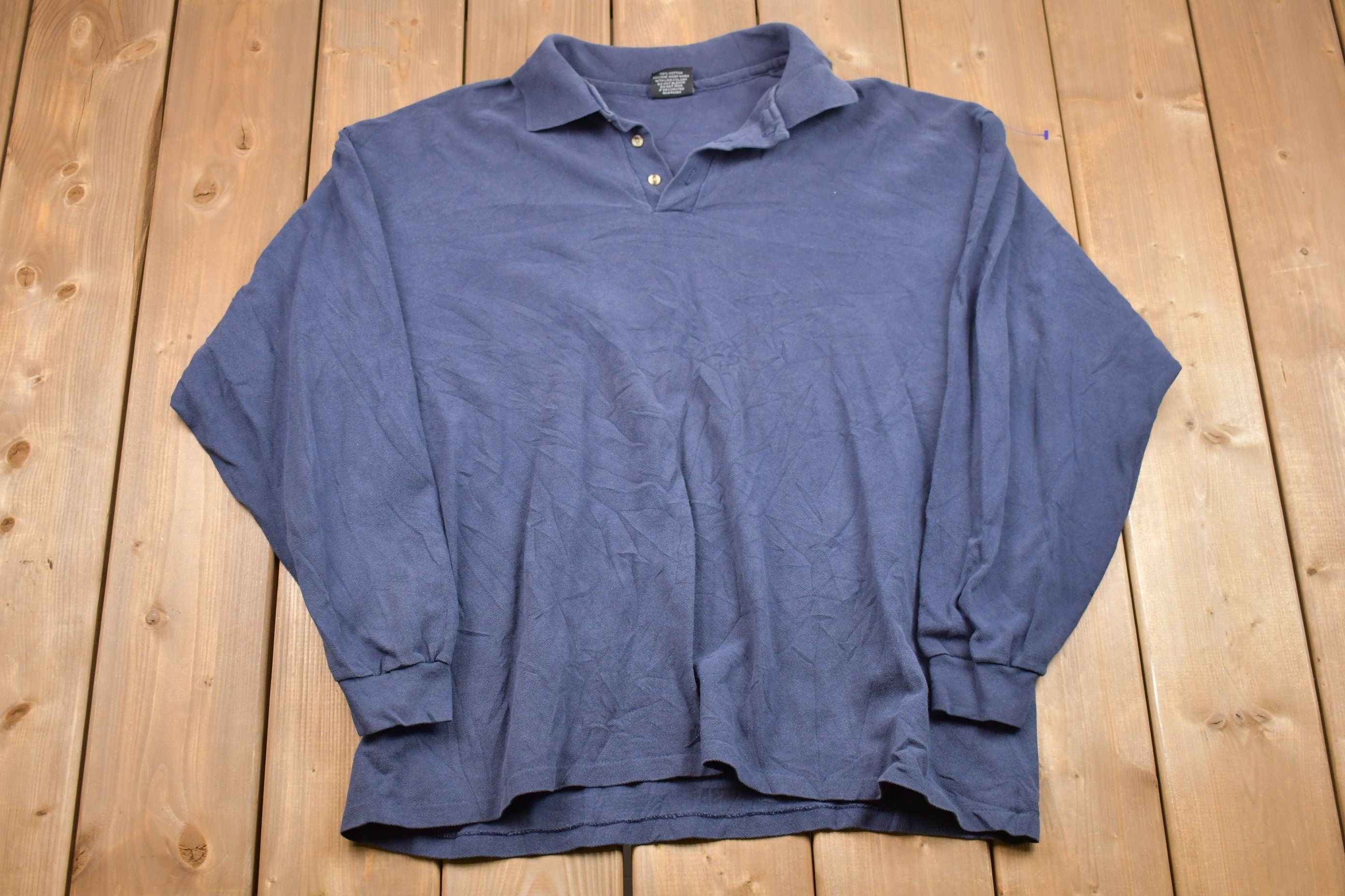 Vintage 1990s Ultraclub Collared Button Up Sweatshirt  Made in USA  90s Crewneck  Athleisure  Streetwear  American Vintage