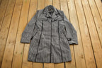 Vintage 2000s Jessica Plaid Overcoat