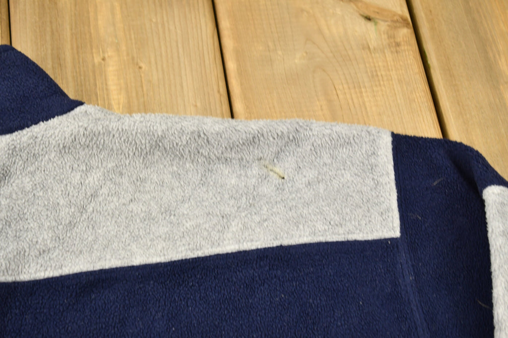Vintage 1990s Tommy Hilfiger T Snap Fleece Sweater