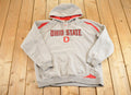 Vintage Y2K Nike Middle Swoosh Ohio State Hoodie Sweatshirt Men's / Swoosh Logo / Collegiate State 2000s Nike Sweater