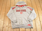 Vintage Y2K Nike Middle Swoosh Ohio State Hoodie Sweatshirt Men's / Swoosh Logo / Collegiate State 2000s Nike Sweater