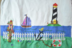 Vintage 1990s The Quacker Factory Sailboat Marine Embroidered Crewneck  Souvenir  Vintage Sweatshirt  Wilderness Sweatshirt  Made In USA