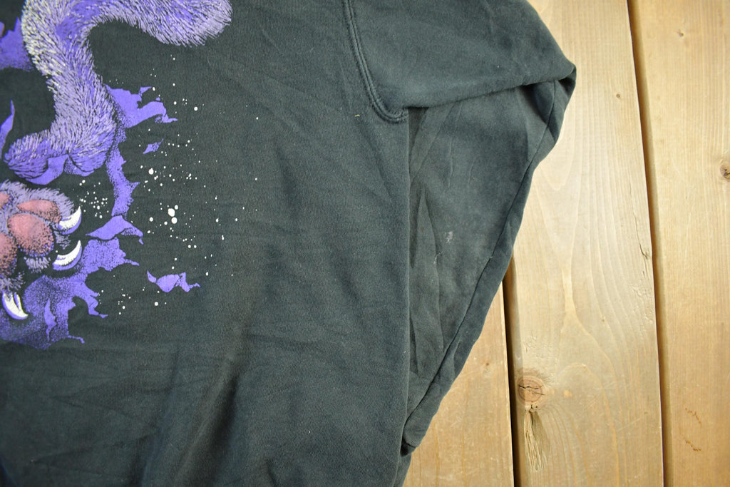 Vintage 90s Arctic Cat Graphic Sweatshirt: All Over Print