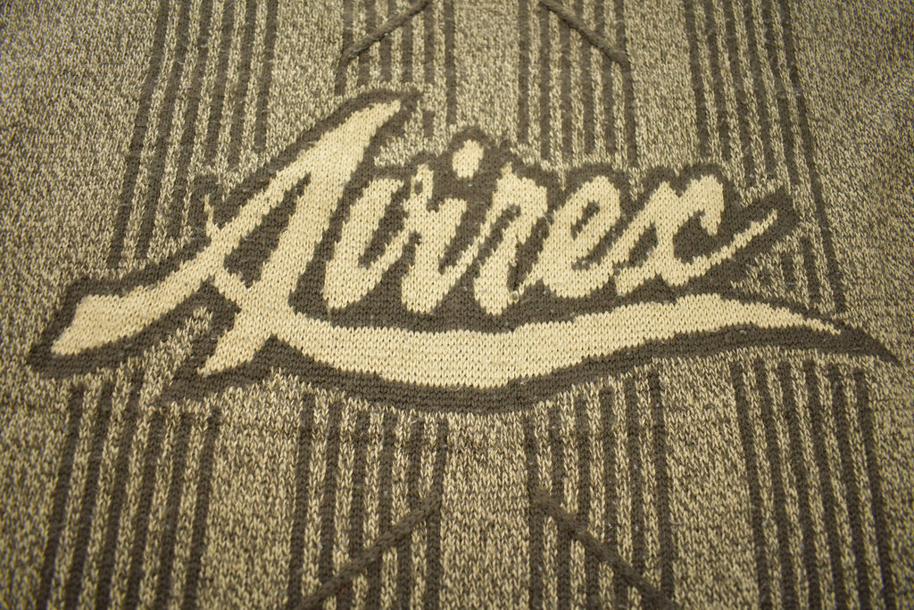 Vintage 1990s Avirex Logo Knit Sweater