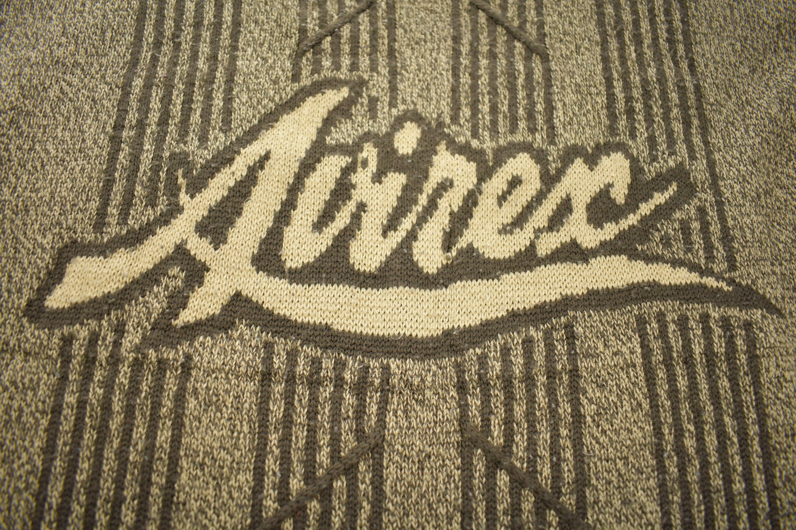 Vintage 1990s Avirex Logo Knit Sweater