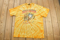 Vintage 2000 Boswell's Harley Davidson Nashville Tennessee Tie Dye Eagle Graphic T-Shirt
