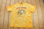 Vintage 2000 Boswell's Harley Davidson Nashville Tennessee Tie Dye Eagle Graphic T-Shirt