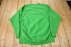 Vintage 1990s Cleveland State University Embroidered Collegiate Crewneck Size XL
