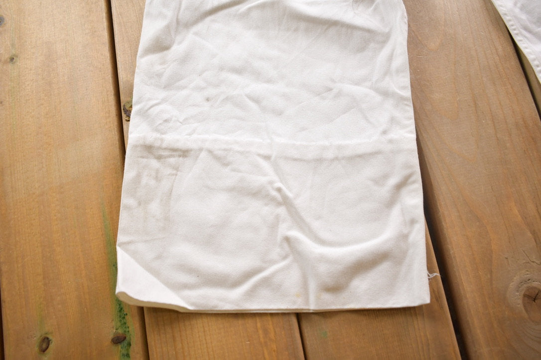 Vintage 1990s White Denim Jeans Size 24.5 x 31.5
