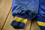 Vintage 1990s Milwaukee Brewers MLB Starter Diamond Collection Satin Bomber Jacket
