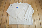 Vintage 1990s Bootleg Champion Crewneck Sweatshirt Made In USA - XL