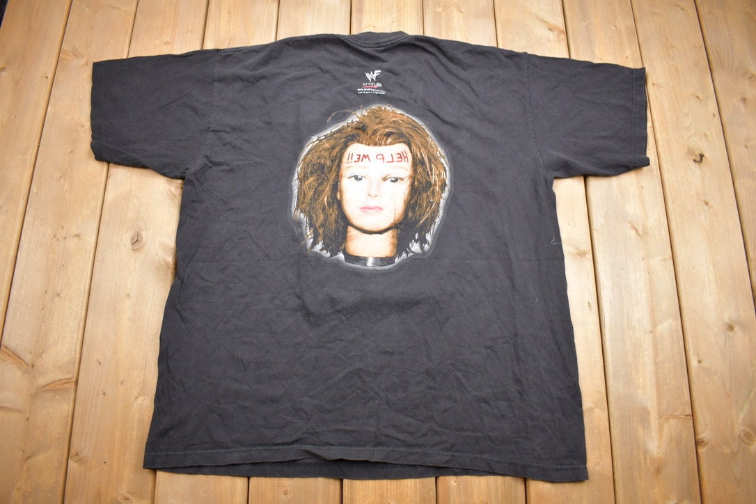 Vintage 1990s Al Snow Got Head Wrestling Graphic T-Shirt