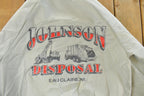 Vintage 1990s Johnson Disposal Snap On Bomber Jacket Men's Medium