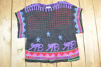 Vintage 1990s Summa Dry Clean Knit Crewneck Sweater