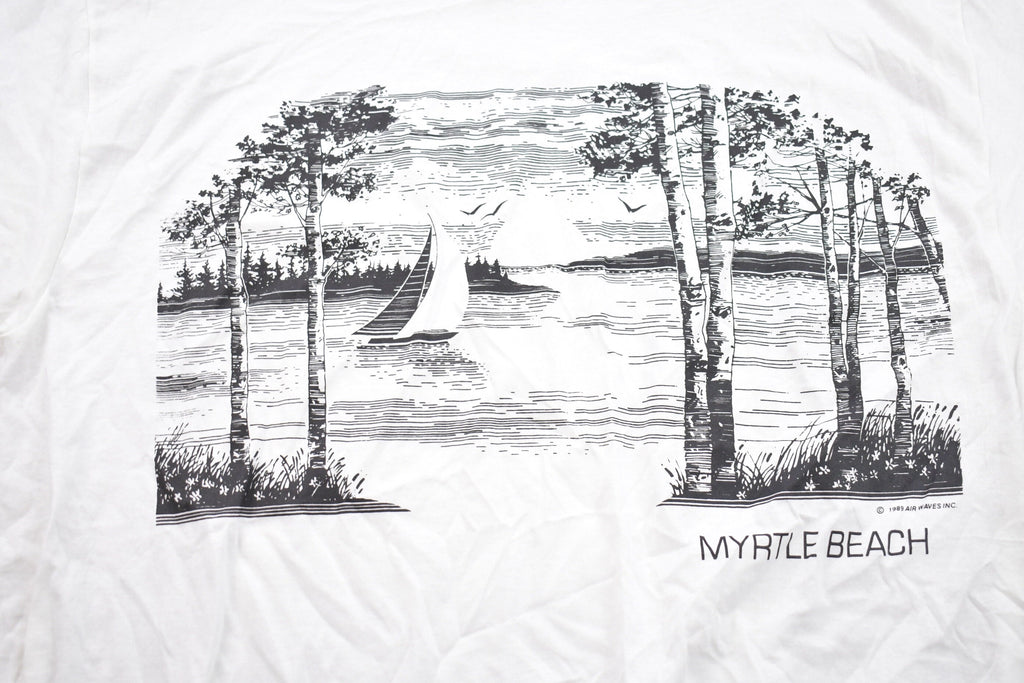 Vintage 1989 Myrtle Beach Graphic T-Shirt