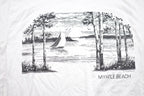 Vintage 1989 Myrtle Beach Graphic T-Shirt